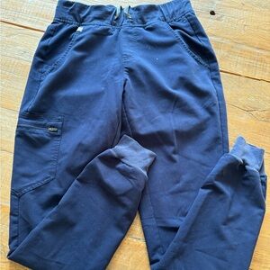 EUC XS Tall Navy Figs Joggers